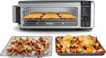Ninja Digital Air Fry Countertop Oven, 8-in-1 Functionality, 1800W, Flip-Up Design, XL Capacity, Air Fry Basket, Wire Rack & Crumb Tray, Silver, SP101 - Image 2