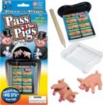 Pass The Pigs by Winning Moves Games USA, a Hilarious Pig Dice Game, Family Favorite for Over 40 Years, for 2 or More Players, Ages 7+ (1046) - Image 2