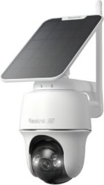 REOLINK First 4K Solar Security Cameras Wireless Outdoor, Argus PT Ultra+Solar Panel, 360° Pan Tilt Auto-Tracking, 8MP Color Night Vision, 2.4/5 GHz Wi-Fi 6, No Subscriptions, Home Hub Compatible - Image 2