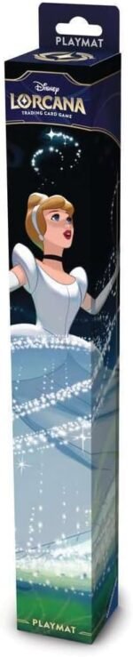 Ravensburger Disney Lorcana TCG Playmat Featuring Bibbidi Bobbidi Boo – Cinderella | Protects Cards | Versatile Game, Desk, or Mouse Pad | Durable Non-Slip Surface | Ages 8+ - Image 2