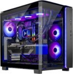 Skytech Gaming King 95 Desktop PC, Ryzen 7 9800X3D 4.7 GHz (5.2 GHz), NVIDIA RTX 5070 Ti 16GB, 2TB Gen4 NVMe SSD, 32GB DDR5 RAM 6000 RGB, 850W Gold PSU, 360mm ARGB AIO, Wi-Fi, Win 11 - Image 2