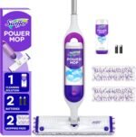 Swiffer PowerMop Multi-Surface Mop Kit for Floor Cleaning, Includes PowerMop, 2 Mopping Pad Refills, 1 Cleaning Solution with Fresh Scent and 2 Batteries - Image 2