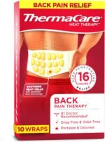 ThermaCare Advanced Back & Hip HeatWraps - Long-Lasting, Disposable Heat Therapy for Lower Back Pain, Muscle Soreness, & Herniated Discs - Drug-Free (L-XL | Pack of 10) - Image 2