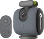 XbotGo Chameleon AI Auto Sports Action Camera - 4K 60FPS Soccer Camera and Basketball Tracking Camera for Team Sports, Live Streaming, No Subscription, Works with iOS & Android (Lava Graphite) - Image 2