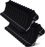 12 Pairs Mens Ankle Socks Athletic Casual Low Cut Short Socks for Men With Tab Shoes Size 6-11 - Image 2
