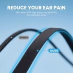 akgk KN95 Face Mask 50 PCS, Breathable Protection Masks, Individually Wrapped, 5-Ply KN95 Black Masks, Cup Dust Safety Masks - Image 7