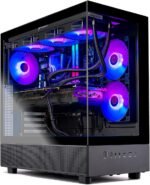 Skytech Gaming Azure 3 Desktop PC, Ryzen 7 7700X 4.5 GHz (5.4GHz), NVIDIA RTX 5070 12GB, 1TB Gen4 NVMe SSD, 32GB DDR5 RAM 6000 RGB, 850W Gold PSU, 360mm ARGB AIO, Wi-Fi, Win 11 - Image 3