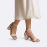 DREAM PAIRS Women's Open Toe Ankle Strap Low Block Chunky Heels Sandals Party Dress Pumps Shoes - Image 6