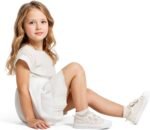 K KomForme Toddler Sneakers for Boys and Girls Dual Hook and Loops Sneakers Baby Canvas Shoes - Image 8