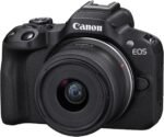 Canon EOS R50 Mirrorless Camera RF-S18-45mm F4.5-6.3 is STM Lens Kit, 24.2 Megapixel CMOS (APS-C) Sensor, 4K Video, Hybrid Camera, Photo and Video, Vlogging, Content Creator, RF Mount, Black - Image 3