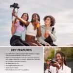 Canon EOS R50 Mirrorless Camera RF-S18-45mm F4.5-6.3 is STM Lens Kit, 24.2 Megapixel CMOS (APS-C) Sensor, 4K Video, Hybrid Camera, Photo and Video, Vlogging, Content Creator, RF Mount, Black - Image 4