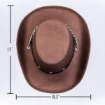 Baby Sized Cowboy Hat,Baby Cowgirl Hats, Infant Party,Toddler Hats-One Size Fits - Image 3