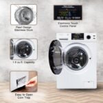 Equator Ver 3 Combo Washer Vented/Ventless Dry-1400RPM Color Coded Display White - Image 4
