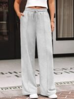 AUTOMET Womens Wide Leg Sweatpants Baggy Lounge Travel Pants Fall Fashion Outfits 2025 Winter Clothes Joggers - Image 3