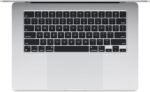Apple 2024 MacBook Air 15-inch Laptop with M3 chip: Built for Apple Intelligence, 15.3-inch Liquid Retina Display, 8GB Unified Memory, 512GB SSD Storage, Backlit Keyboard, Touch ID; Silver - Image 3