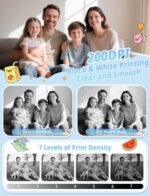 Kids Camera Instant Print, 1080P HD Digital Video Kids Instant Camera for Girl Boys, Toddler Toys for Children Age 3-12 with 3 Rolls Print Paper & 32G Card (Blue) - Image 4