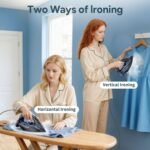 Steam Iron for Clothes Fast Heating, 1700W Iron Precision with Thermostat Dial, Ceramic Soleplate, Auto shutoff, Burst Steam, Self-Cleaning, 15.21oz Water Tank Ironing Clothes for Home, Blue - Image 8