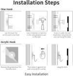 12 Inch Wall Clock Modern Battery Operated Silent Non Ticking Analog for Bedroom Office Living Room Home Kitchen Bathroom(Black) - Image 7