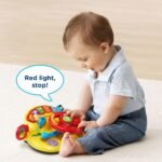 VTech Turn and Learn Driver (Frustration Free Packaging), Yellow - Image 5
