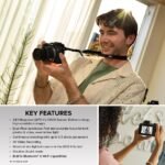 Canon EOS R100 Mirrorless Camera RF-S18-45mm F4.5-6.3 is STM Lens Kit, 24.1 Megapixel CMOS (APS-C) Sensor, 4K Video, RF Mount, Black - Image 6