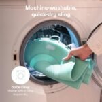 Frida Baby 4-in-1 Grow-with-Me Baby Bathtub, Baby Tub for Newborns to Toddler with Removable Bath Seat & Backrest for Bath Support in Tub - Image 6