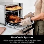 Ninja Countertop Oven Double Stack XL & Air Fryer with Pro Cook System, 12-in-1, Flexdoor, FlavorSeal, SMART FINISH with DualZone Technology, Air Fryer, Bake, Broil, Reheat, Stainless Steel, DCT651 - Image 5
