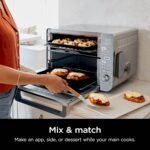 Ninja Countertop Oven Double Stack XL & Air Fryer with Pro Cook System, 12-in-1, Flexdoor, FlavorSeal, SMART FINISH with DualZone Technology, Air Fryer, Bake, Broil, Reheat, Stainless Steel, DCT651 - Image 7
