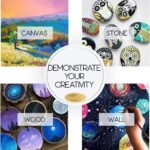 55PCS Acrylic Paint Set of 36 Colors 2fl oz 60ml Bottles 12 Brushes,Non Toxic 36 Colors Acrylic Paint No Fading Rich Pigment for Kids Adults Artists Canvas Crafts Wood Painting - Image 8