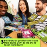 Big Potato Cards vs Gravity: Ultimate Stacking & Balancing Card Game | Waterproof Board Game for Family Fun, Holidays & Game Nights | 2-4 Players - Image 6
