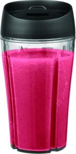 Oster Pro 1200 Smoothie Blender with Glass Jar & 24oz To-Go Cup, Countertop Kitchen Blender with 7 Speeds, 1200W Power, Brushed Nickel - Image 8