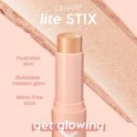 ColourPop Lite Stix Cream Highlighter - Blendable Highlighter Makeup with a Luminous, Dewy Finish - Long-Lasting Formula and Easy On-The-Go Application - Glazey (0.33 oz) - Image 4