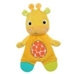 Bright Starts Snuggle & Teethe BPA-free Crinkle Teething Plush Baby Toy - Giraffe - Image 5