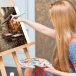 Paint by Numbers Kit for Adults- Street Cafe Adult Paint by Number Kits on Canvas for Beginners, Fall Scene DIY Acrylic Oil Number Painting Kits for Home Wall Decor Gift 16"x 20" (without Frame) - Image 8