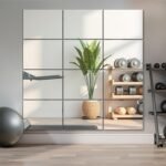 Delma Frameless Mirror Tiles 16"x12"x12 Pcs Wall Mounted, Shatter Resistant Full Length Tempered Glass Panels for Home Gym Bathroom Bedroom & Living Room Decor - Image 6