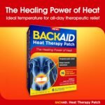 Backaid Heat Therapy Patch, Air-Activated Therapeutic Heat, Wide for Lower Back and Hip Pain Relief, 6 Count - Image 4