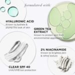 IT Cosmetics CC+ Nude Glow - Medium Coverage Foundation with SPF 40 & Brightening Glow Serum, Lightweight Skin Tint, 2% Niacinamide + Hyaluronic Acid, Up to 24H Hydration, Normal/Dry Skin - 1.08 fl oz - Image 6