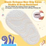 FEETCITY Baby First Walking Shoes Wide Baby Shoes Infant Sneakers Newborn Crib Shoe Barefoot Lightweight Slip On Shoe - Image 6