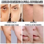 Hydrating CC Cream with SPF 50+ PA++++,Waterproof Flawless Concealer Full Coverage BB Cream for All Skin Types,Long Lasting Moisturizing Full Coverage Liquid Foundation for Men & Women（Ivory） - Image 6