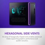 Alienware Aurora Gaming Desktop ACT1250 - Intel Core Ultra 7 265KF Processor, Air Cooled, NVIDIA GeForce RTX 5060Ti, 16GB DDR5 RAM, 1TB SSD, 500W Platinum Rated PSU, Win 11 Home - Clear Panel - Image 4