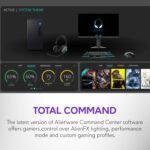 Alienware Aurora Gaming Desktop ACT1250 - Intel Core Ultra 7 265KF Processor, Air Cooled, NVIDIA GeForce RTX 5060Ti, 16GB DDR5 RAM, 1TB SSD, 500W Platinum Rated PSU, Win 11 Home - Clear Panel - Image 7