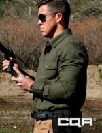 CQR Men's 100% All Cotton Button Down Flannel Shirts, Long Sleeve Brushed Warm Soft Casual Outdoor Plaid Shirt - Image 5