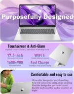 HP 17.3 Touchscreen Laptop Computer for Business, 17.3" 250 nits Anti-Glare Display, Ryzen 5 7430U(UP to 4.3GHz), 64GB RAM+2TB SSD, Windows 11 Pro, Fast Charge, AI Copilot Key, w/Redragon Bundle - Image 4