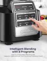 Ganiza Professional Smoothie Blender, Blenders for Smoothies with 1800 Peak Watts & 8 Auto Programs for Frozen Fruits & Ice, 64-oz Large Blender for Shakes and Smoothies (Black) - Image 3