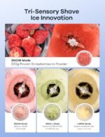 Ganiza Professional Smoothie Blender, Blenders for Smoothies with 1800 Peak Watts & 8 Auto Programs for Frozen Fruits & Ice, 64-oz Large Blender for Shakes and Smoothies (Black) - Image 4