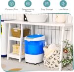 Giantex Portable Washing Machine, Mini Washer and Spinner Combo, 5.5lbs Washing Capacity, Semi-automatic Compact Laundry Machine for Apartment Dorm RV - Image 7