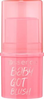 essence | Baby Got Blush (10 | Tickle Me Pink) | Easy to Apply & Blend Pigmented Cream Blush Stick | Vegan & Cruelty Free | Free From Gluten, Parabens, & Microplastic Particles - Image 3