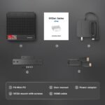 BOSGAME P4 Light Gaming Mini PC, Ryzen 7 5825U, 32GB RAM 1TB SSD, 11 Pro Triple 4K 60HZ Displays Desktop Computers, Support PS3 Emulator Micro PC, HDMI+DP+Type-C, WiFi 6E, BT5.2, Dual 2.5GbE LAN - Image 7