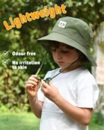 FURTALK Baby Sun Hat Smile Face Toddler Boys Girls Bucket Hat 0-5 Years Kids UPF 50+ Sun Protection Summer Hats - Image 5