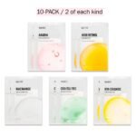 KOSBEAUTY NACIFIC Face Masks Skincare Korean – Premium 10-Sheet Variety Pack for Ultimate Skin Nourishment – Hyaluronic Acid, Ceramide & Vitamin-Infused for All Skin Types - Image 3