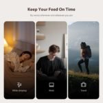 IMIPAW Automatic Cat Feeders, 3L Timed Cat Dry Food Dispenser, Dual Power Supply, Programmable Portion Size, Auto Pet Feeder for Cats and Small Dogs - Image 7